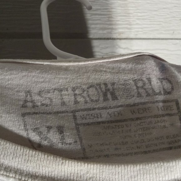 Travis Scott No Bystanders Astroworld 2019 Crop Tee Music Festival Tee T-shirt - Picture 8 of 12